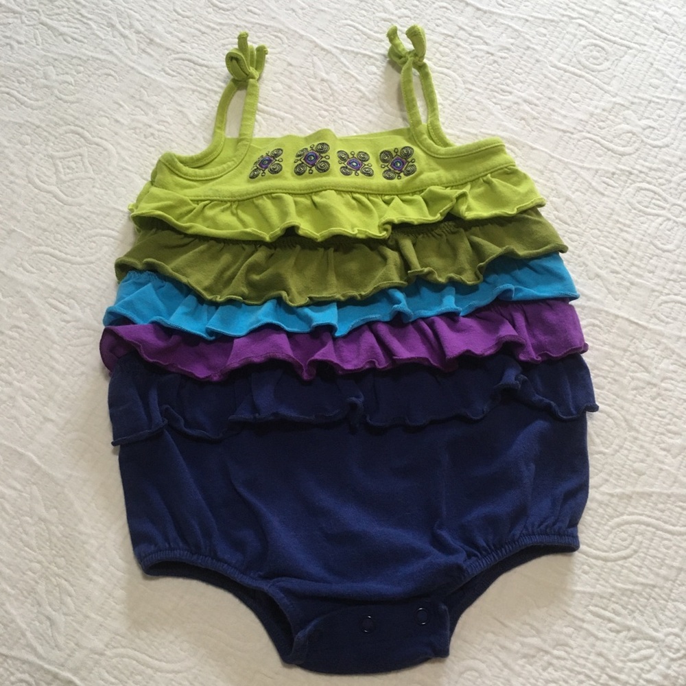 12m (5/$20) Comfy Sunsuit of Ruffles by Koala Baby